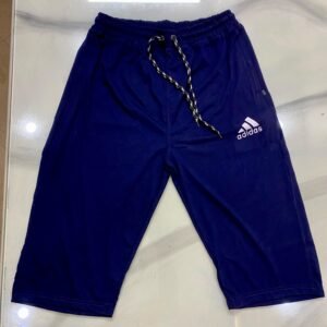 Adidas knee shorts blue