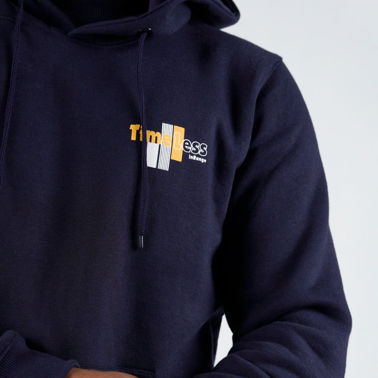 Zauqish Timeless Navy Blue Twin Set for Men – Hoodie & Trouser - Image 5